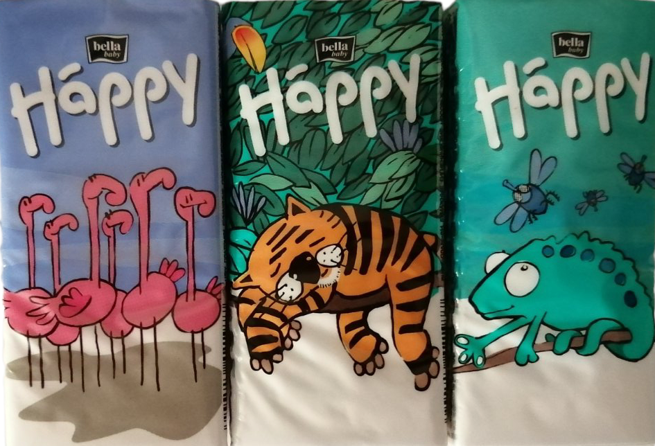 Bella Happy 3-Ply Facial Tissues - Image 2