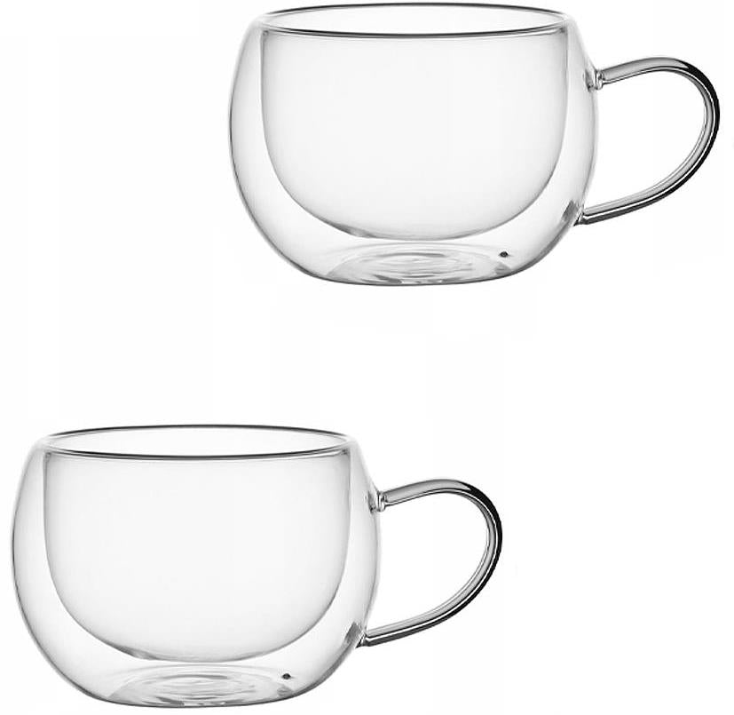 Kamille KM9002 Double-Wall Cup Set, 2 x 300 mL