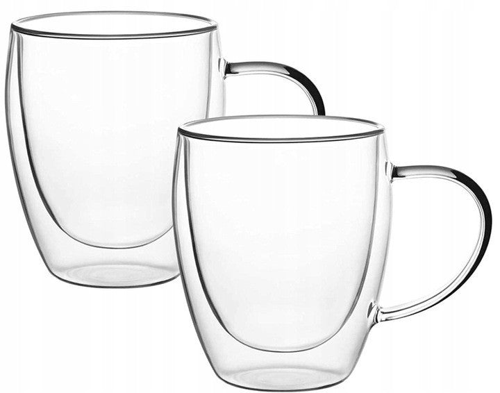 Kamille KM9009 Double-Wall Cup Set, 2 x 350 mL