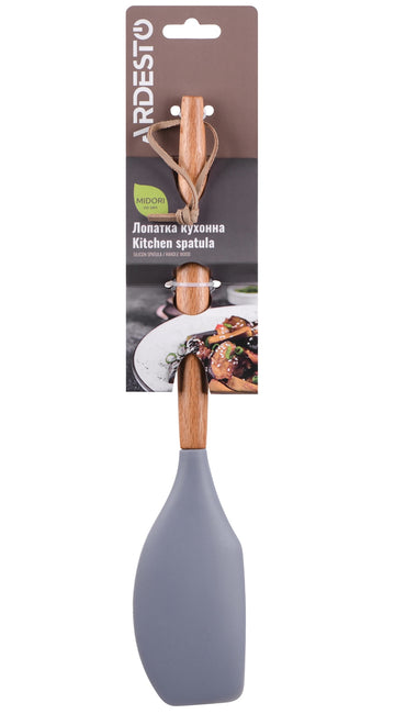 Ardesto Midori AR3020GB Silicone Spatula with Wooden Handle - Image 2