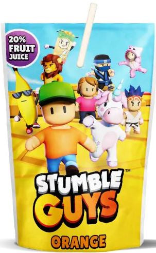 Stumble Guys Orange Juice, 200 mL
