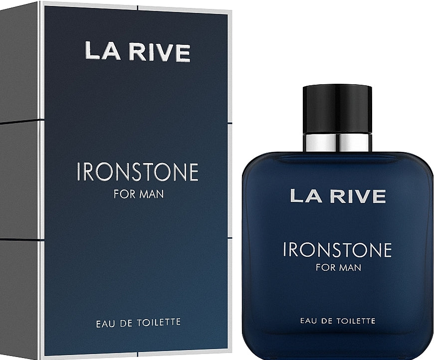 La Rive Ironstone Men's Eau de Toilette, 100 mL