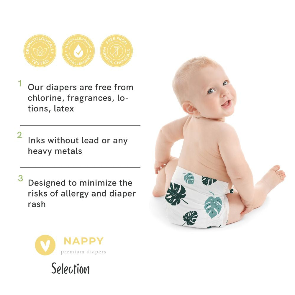 Nappy Selection Premium Size 2 Baby Diapers, 4-8 kg, 20 pcs - Image 2