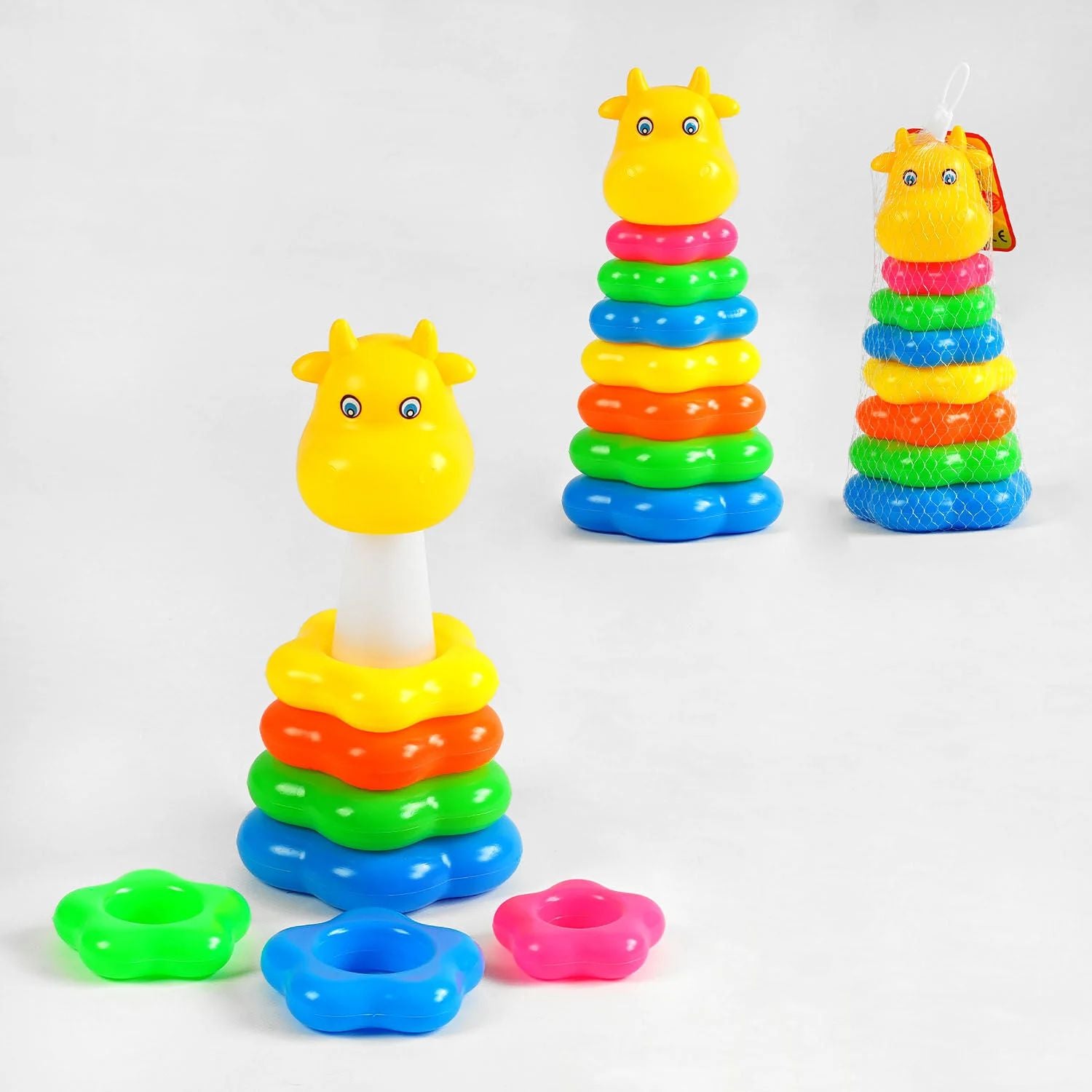 Bull 0909-51 Stacking Ring Toy