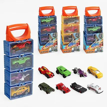 HW 136 Alloy Car Vehicle Set, 4 pcs