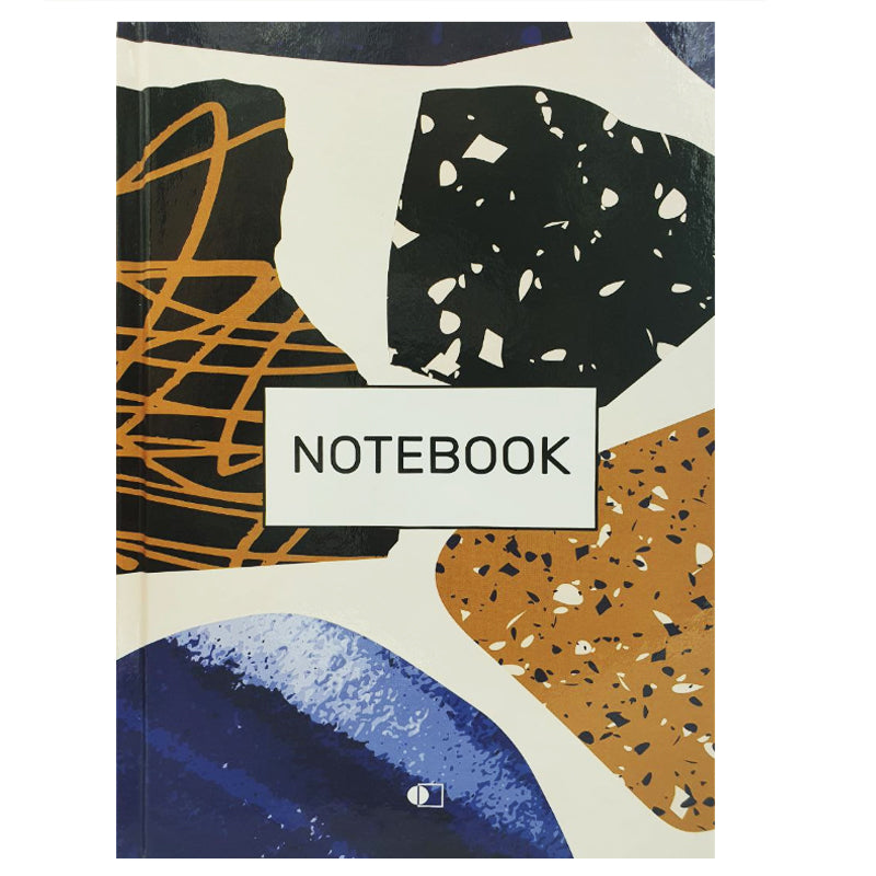 ArtPrint Stone A5 Hardcover Grid Notebook, 96 Sheets - Image 3
