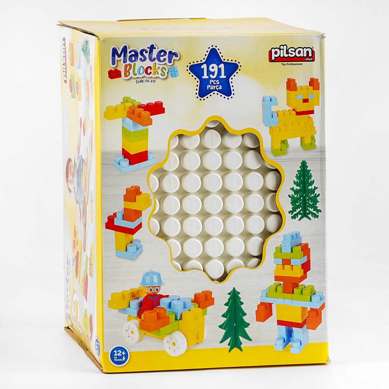 Pilsan Master Blocks 03-572 Building Set, 191 pcs - Image 4