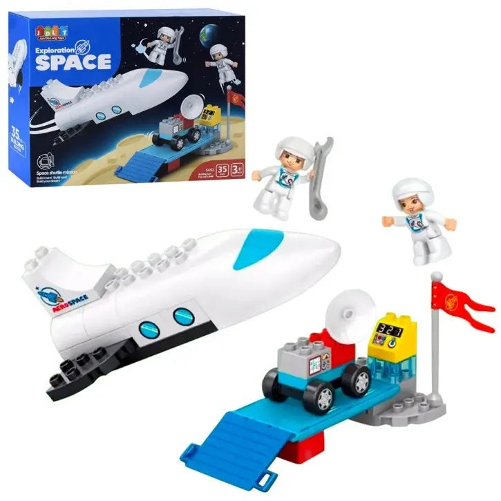 JDLT 5452 Exploration Space Spaceship Building Set, 35 pcs