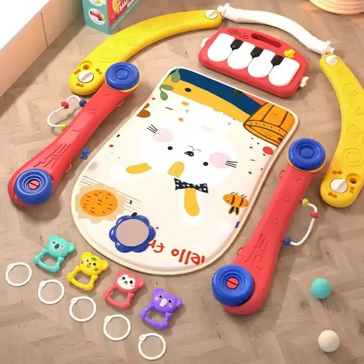 Piano Rack & Walker 6014 2-in-1 Musical Play Mat & Walker - Image 3