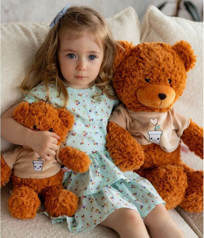 Tigres VE-0219 Bruno Bear Plush Toy, 50 cm - Image 4