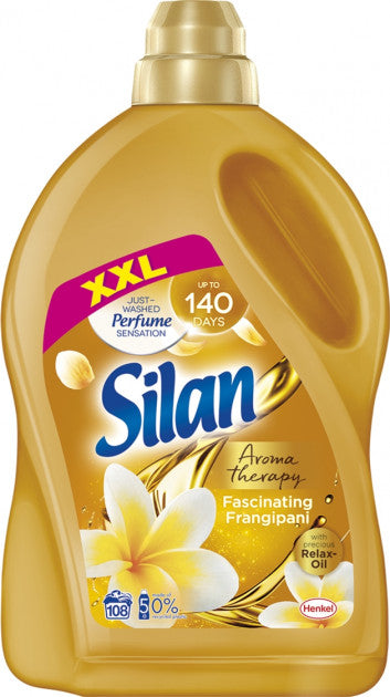 Silan Aromatherapy Captivating Frangipani Fabric Softener, 2.7 L