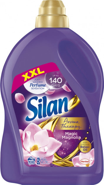 Silan Aromatherapy Magical Magnolia Fabric Softener, 2.7 L