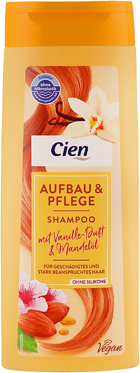Cien Repair & Care Vanilla & Almond Shampoo, 300 mL