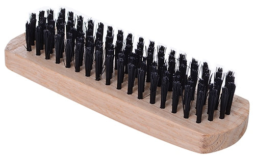 Stenson 85059 Natural Bristle Shoe Brush, 14 x 4.5 cm