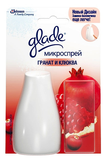 Glade Spa Pomegranate & Cranberry Micro Spray Air Freshener, 10 mL