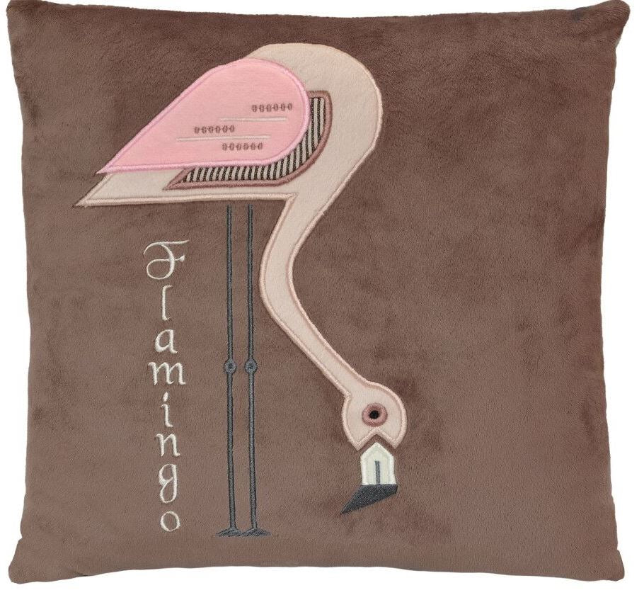 Tigres PD-0493 Flamingo Birds Pillow