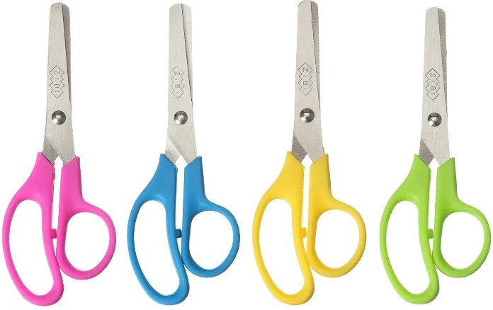 ZiBi ZB.5000 Kids' Scissors, 123 mm, Assorted