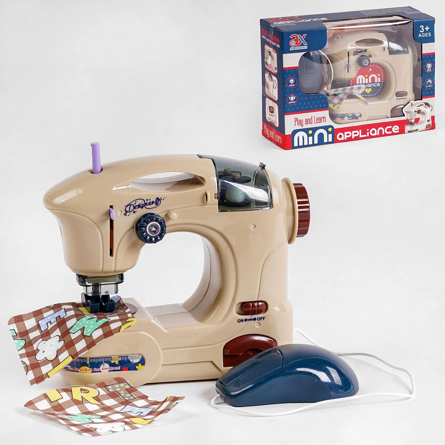6706A Battery-Operated Toy Sewing Machine