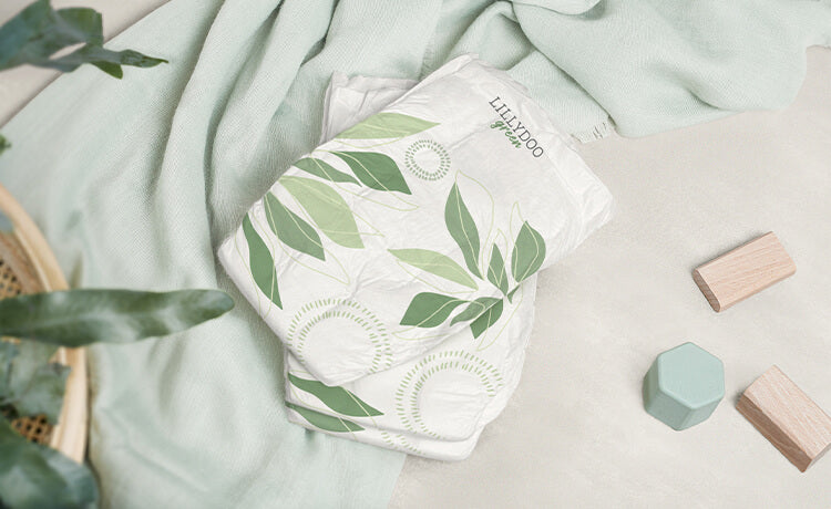 Lillydoo Green Size 2 Eco Baby Diapers, 4-8 kg, 10 pcs - Image 4