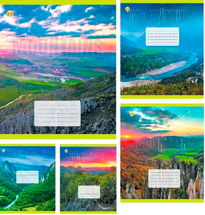 Tetrada Grid Notebook, 96 Sheets, Assorted - Image 4