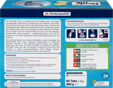 Denkmit Anti-Limescale Tablets, 60 pcs, 15 g - Image 2