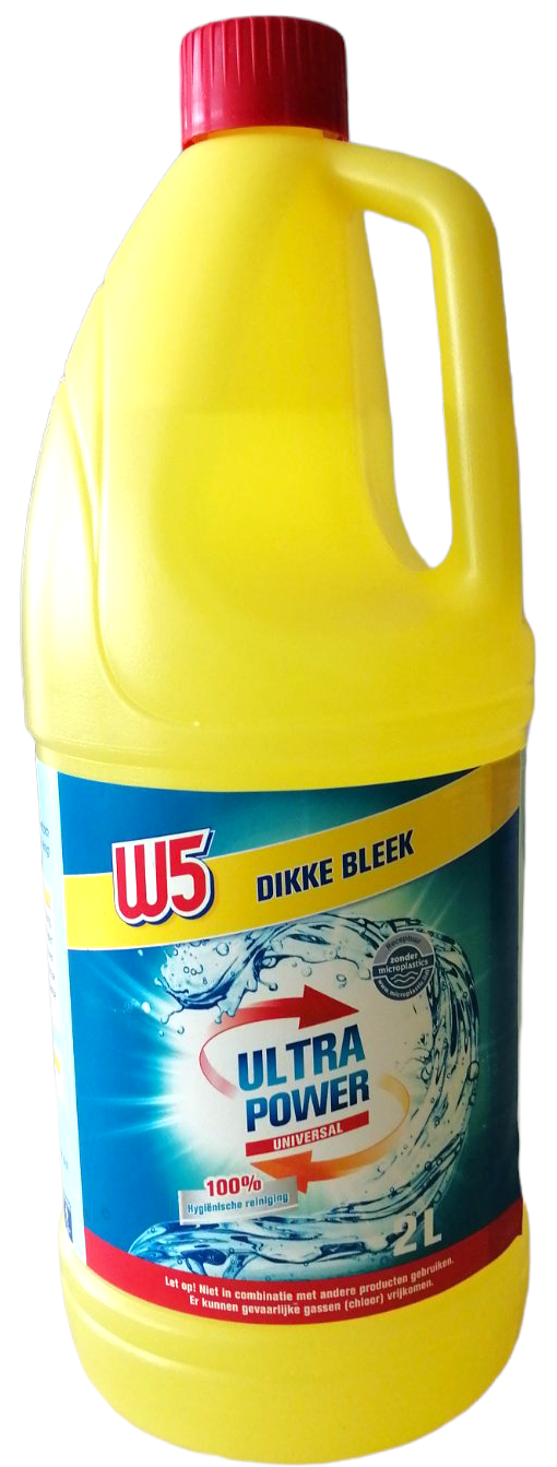 W5 Antibacterial Chlorine All-Purpose Cleaner, 2 L