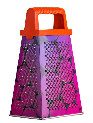 Gusto GT-GN-1212 Lime Four-Sided Kitchen Grater, 9.6 x 11.9 cm - Image 2