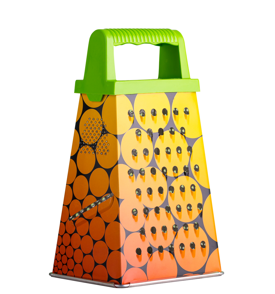 Gusto GT-GN-1212 Lime Four-Sided Kitchen Grater, 9.6 x 11.9 cm - Image 3