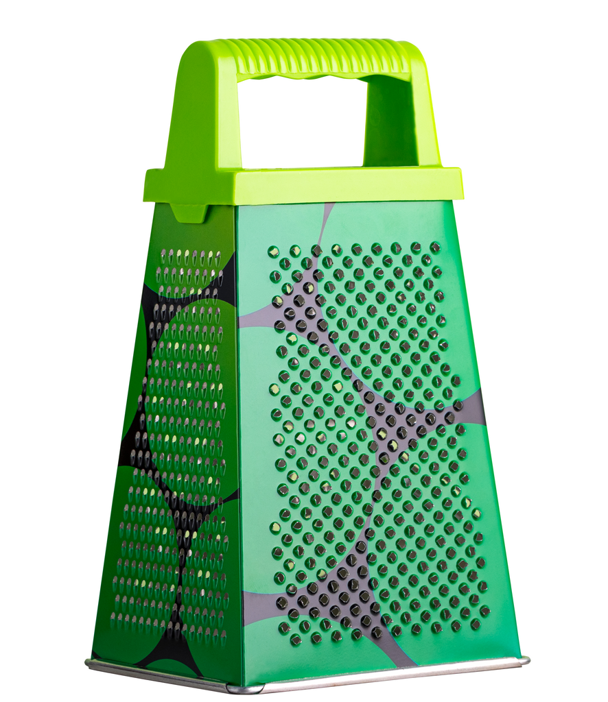 Gusto GT-GN-1212 Lime Four-Sided Kitchen Grater, 9.6 x 11.9 cm - Image 4