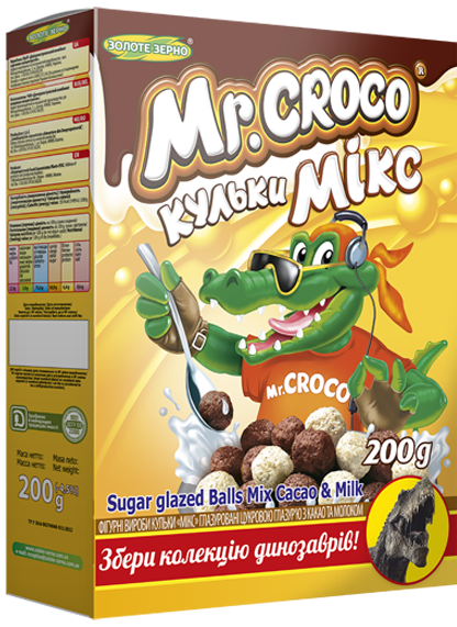 Mr. Croco Mixed Cereal Balls, 200 g