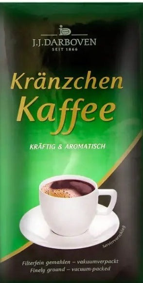 J.J. Darboven Kranzchen Ground Coffee, 500 g