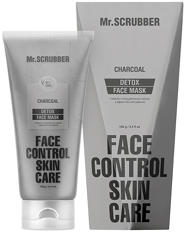 Mr. Scrubber Face Control Skin Care Deep Cleansing Mattifying Mask, 100 mL
