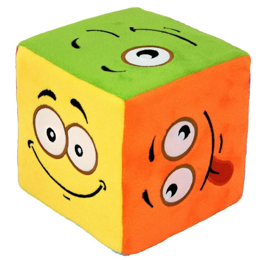 Tigres IH-0179 Emoji Cube Plush Toy