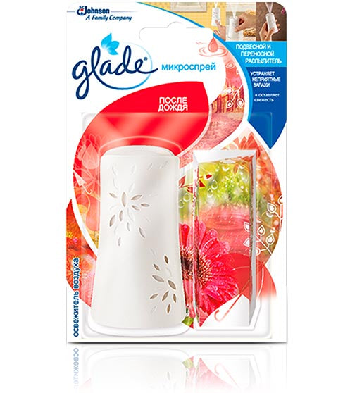 Glade Spa Rain Freshness Micro Spray Air Freshener, 10 mL