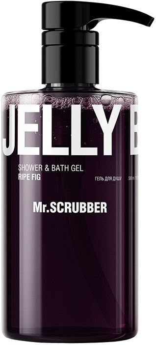 Mr. Scrubber Jelly Bubbles Ripe Fig Shower Gel, 500 mL