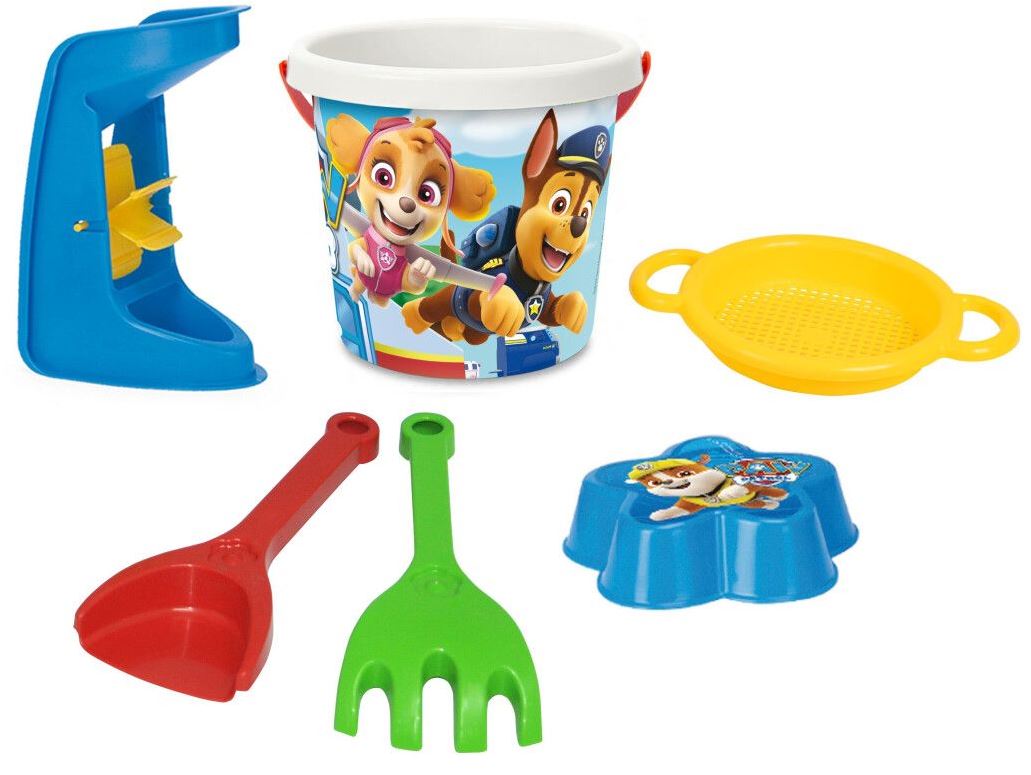 Tigres Paw Patrol 81153 Sand Play Set, 6 pcs