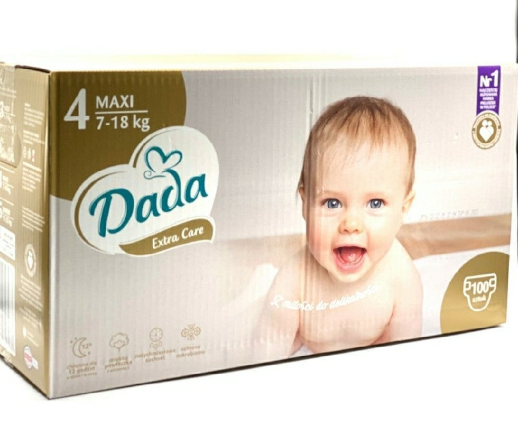 Dada Extra Care GOLD Maxi (4) Baby Diapers, 100 pcs, 7-18 kg - Image 2