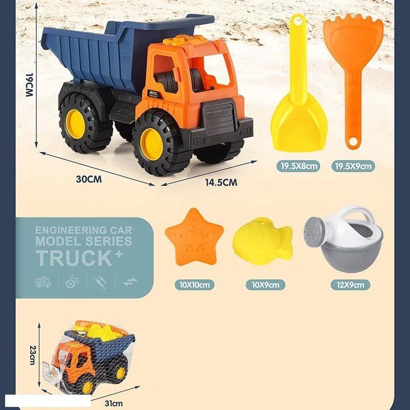 2295-18 Sand Toy Set with Dump Truck