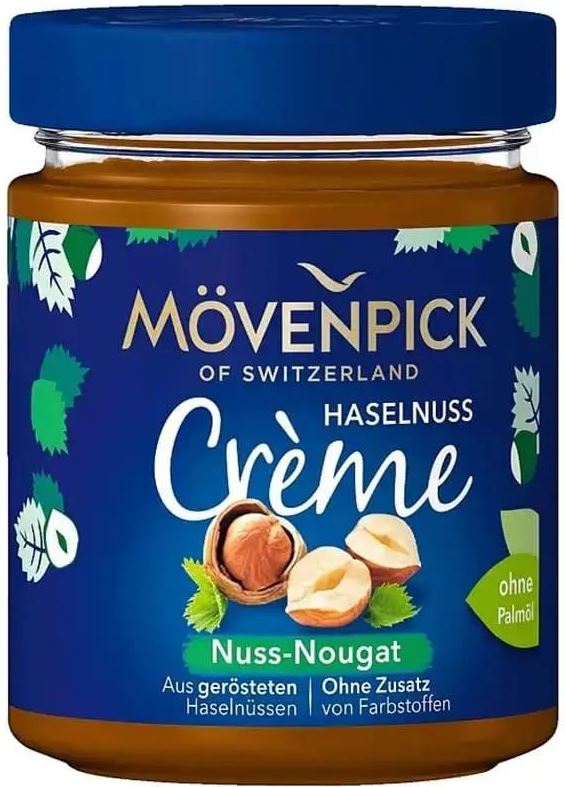Movenpick Dark Hazelnut Nougat Chocolate Spread, 300 g
