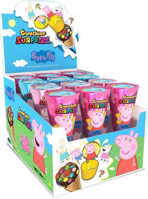 Relkon Peppa Pig 68904 Surprise Cone, 25 g