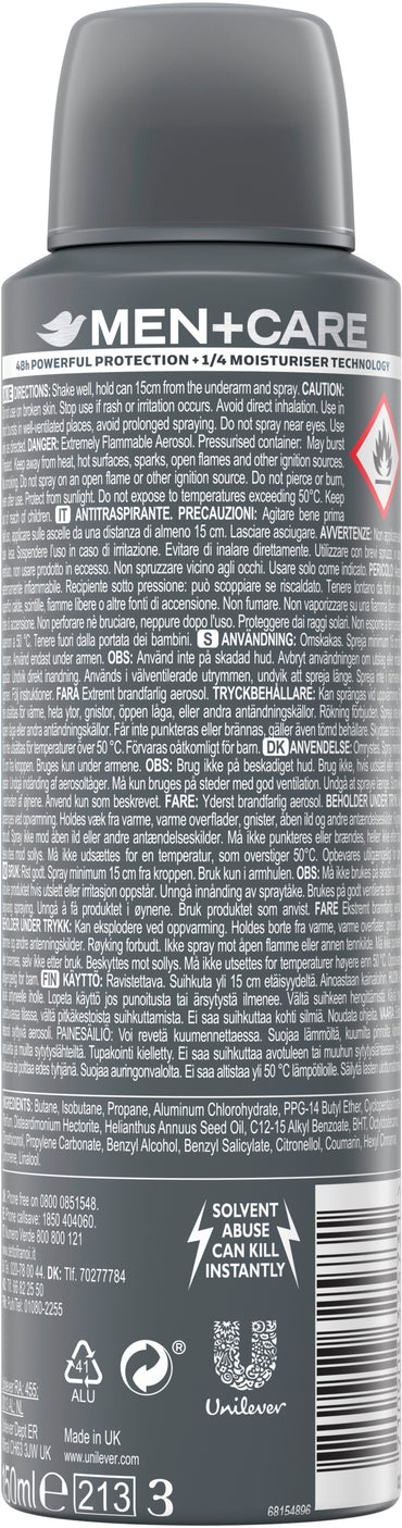 Dove Men's Cool Freshness Aerosol Antiperspirant, 150 mL - Image 2