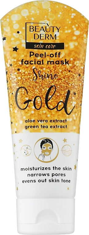 Beautyderm Gold Peel-Off Face Mask, 75 mL
