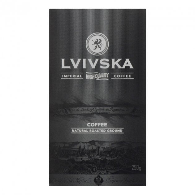 Lvivska Silver Ground Coffee, 250 g