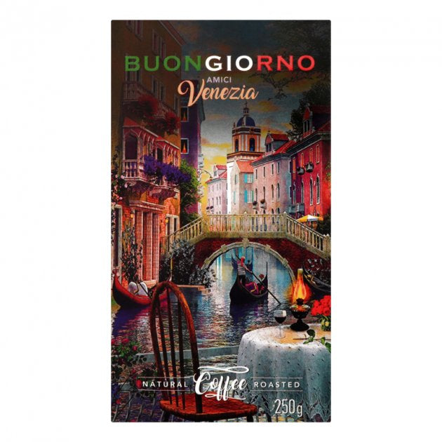 Buongiorno Venezia Irish Cream-Flavored Ground Coffee, 250 g