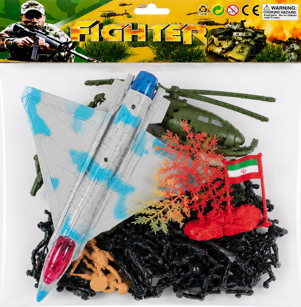 Military Play Set TL 203 in Bag - Image 2