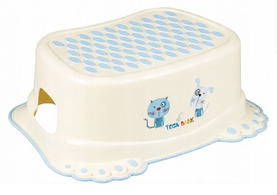 Tega Dog & Cat DZ-006-102 Kids' Step Stool, Yellow