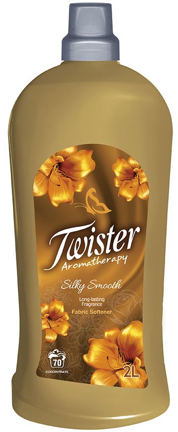 Twister Aromatherapy Silky Smooth Fabric Softener, 2 L