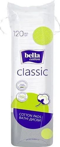 Bella Cotton Classic Cotton Pads, 120 pcs