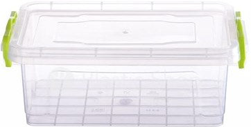 Al-Plastik Elit No. 2 Flat Food Storage Container, 2.2 L