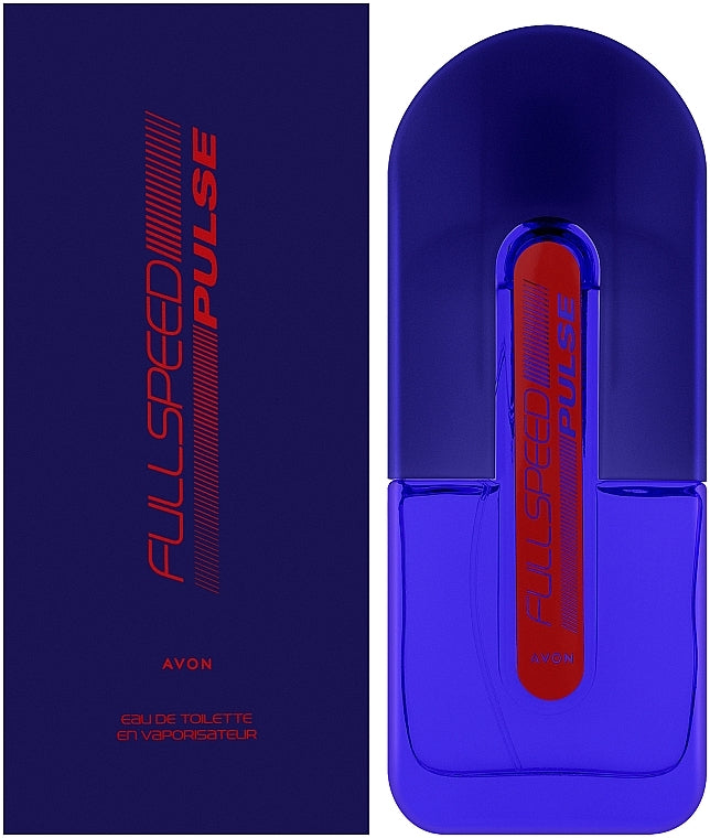 Avon Full Speed Pulse Men's Eau de Toilette, 75 mL